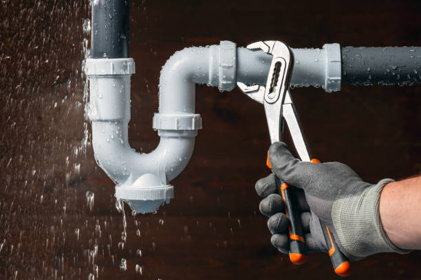 Professional Drain Cleaning technician working in Marion, NC